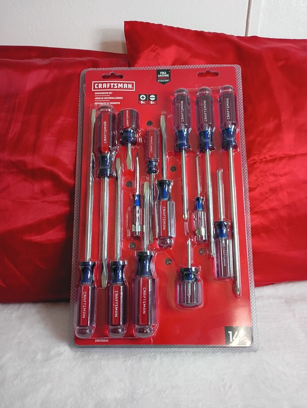 Craft Red Screwdriver Set - 14 Piece